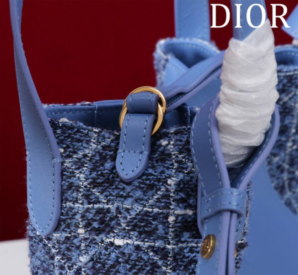 DIO lady DI luxury for women handbag shoulder bag Dio Vegetable basket bag 21cm