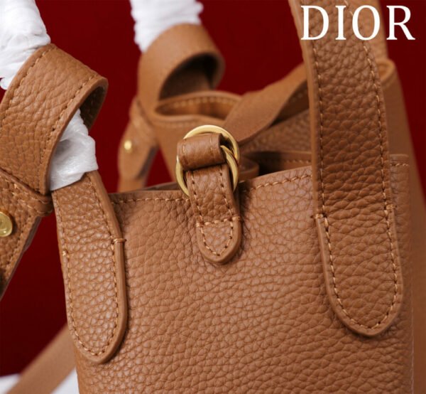 DIO lady DI luxury for women handbag shoulder bag Dio Vegetable basket bag 21cm