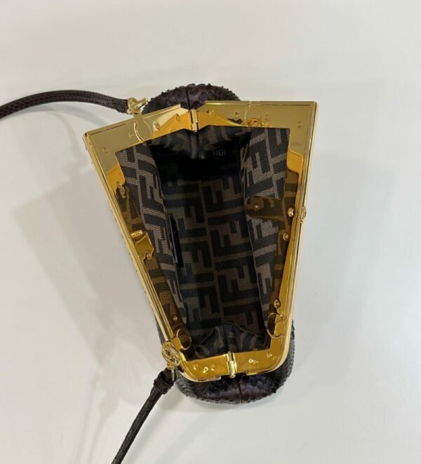 FEND FEI luxury for women handbag shoulder bag 100% snakeskin 26cm