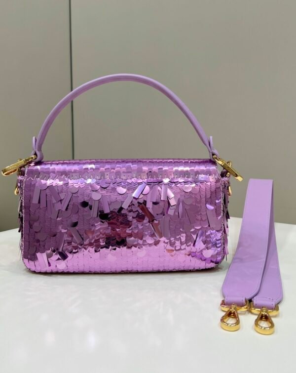 FEND FEI luxury for women handbag shoulder bag Baguette 27cm Beads
