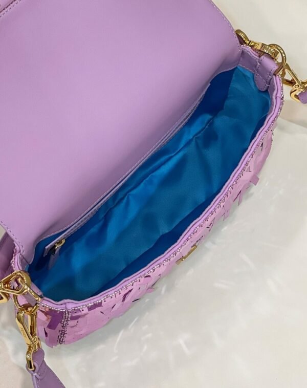 FEND FEI luxury for women handbag shoulder bag Baguette 27cm Beads