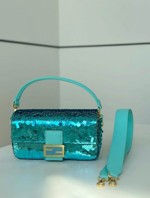 FEND FEI luxury for women handbag shoulder bag sequin bag 27cm