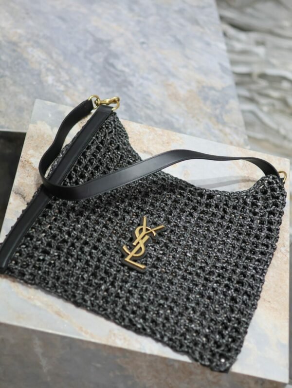 YSSL YSL luxury for women handbag shoulder bag OXALIS Woven Shoulder Bag 40cm