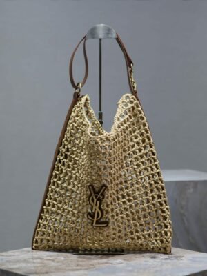 YSSL YSL luxury for women handbag shoulder bag OXALIS Woven Shoulder Bag 40cm