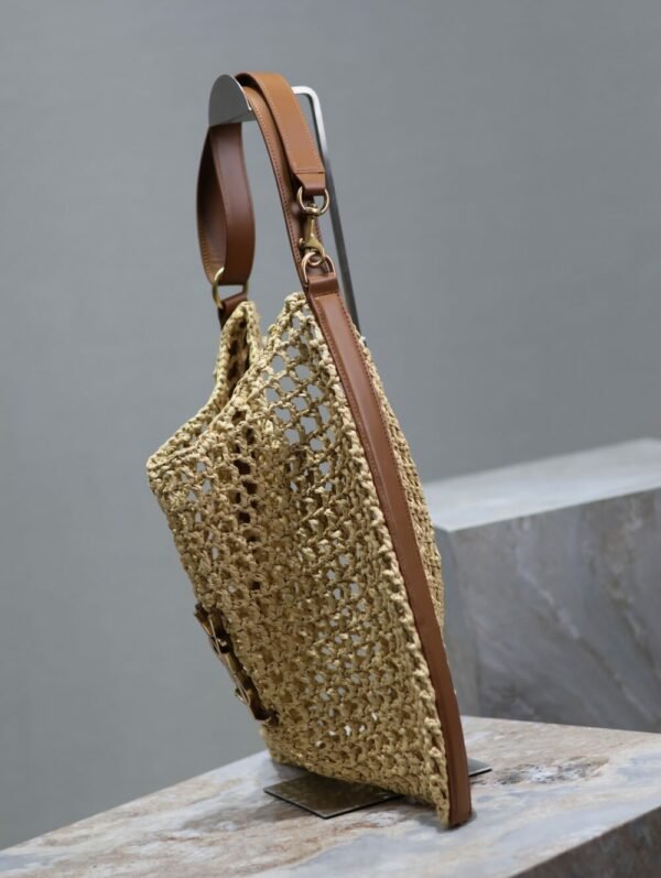 YSSL YSL luxury for women handbag shoulder bag OXALIS Woven Shoulder Bag 40cm