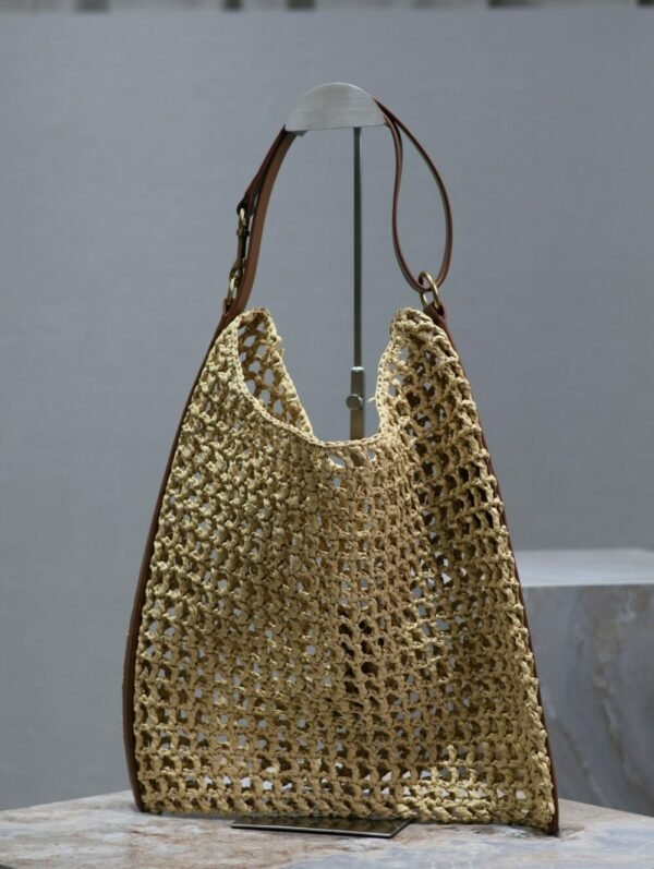 YSSL YSL luxury for women handbag shoulder bag OXALIS Woven Shoulder Bag 40cm