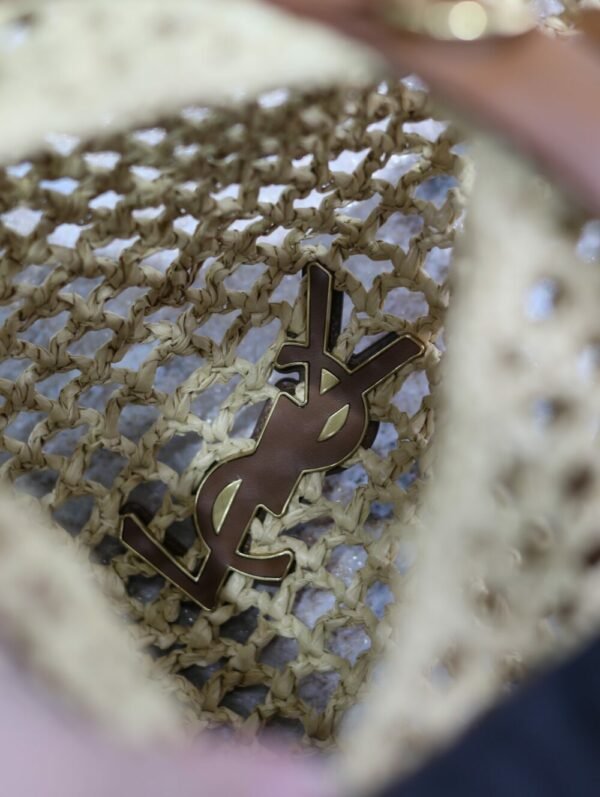 YSSL YSL luxury for women handbag shoulder bag OXALIS Woven Shoulder Bag 40cm