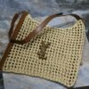YSSL YSL luxury for women handbag shoulder bag OXALIS Woven Shoulder Bag 40cm