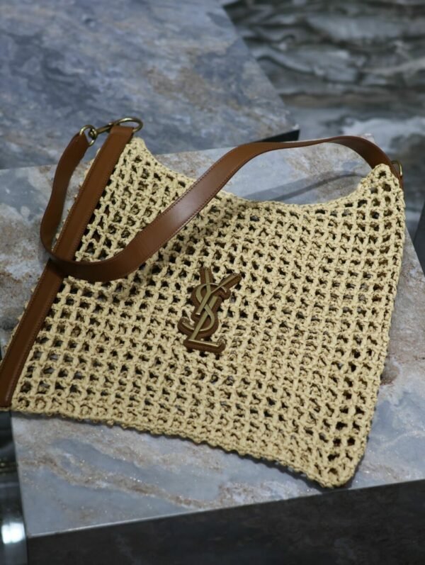 YSSL YSL luxury for women handbag shoulder bag OXALIS Woven Shoulder Bag 40cm