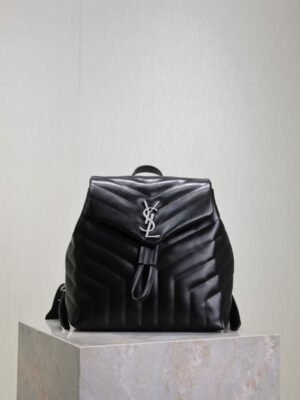 YSSL YSL luxury for women handbag shoulder bag Loulou Series Backpack 26cm