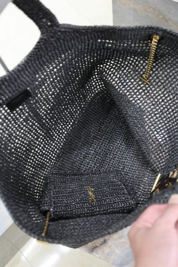 YSSL YSL luxury for women handbag shoulder bag ICARE Woven Shopping Bag 37-55/47-58cm