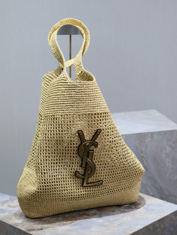 YSSL YSL luxury for women handbag shoulder bag ICARE Woven Shopping Bag 37-55/47-58cm