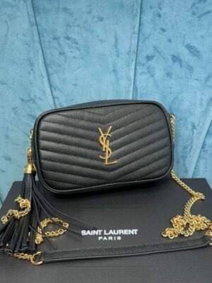 YSSL YSL luxury for women handbag shoulder bag LOU leather camera bag 18cm