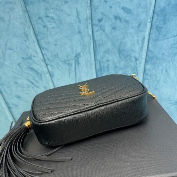 YSSL YSL luxury for women handbag shoulder bag LOU leather camera bag 18cm