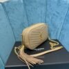 YSSL YSL luxury for women handbag shoulder bag LOU leather camera bag 18cm