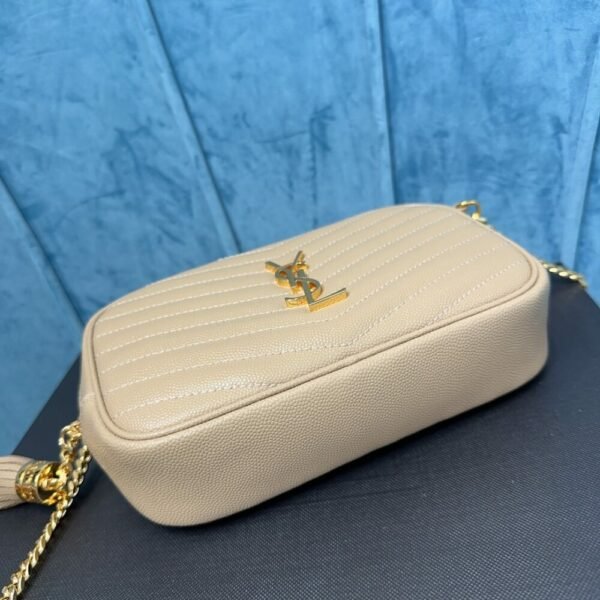 YSSL YSL luxury for women handbag shoulder bag LOU leather camera bag 18cm