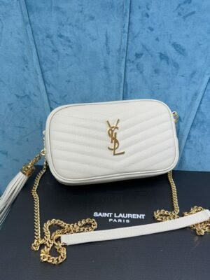 YSSL YSL luxury for women handbag shoulder bag LOU leather camera bag 18cm