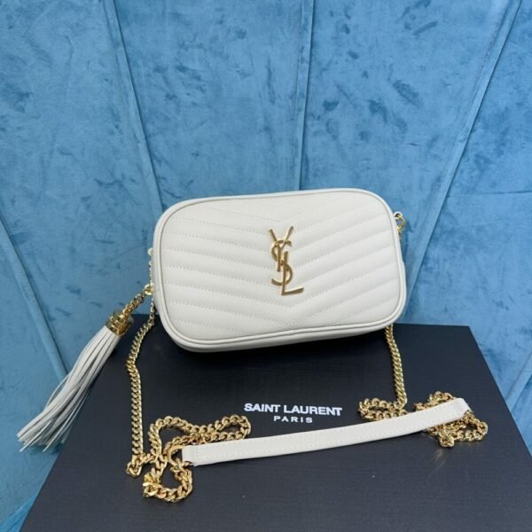 YSSL YSL luxury for women handbag shoulder bag LOU leather camera bag 18cm