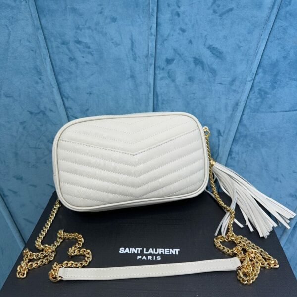 YSSL YSL luxury for women handbag shoulder bag LOU leather camera bag 18cm