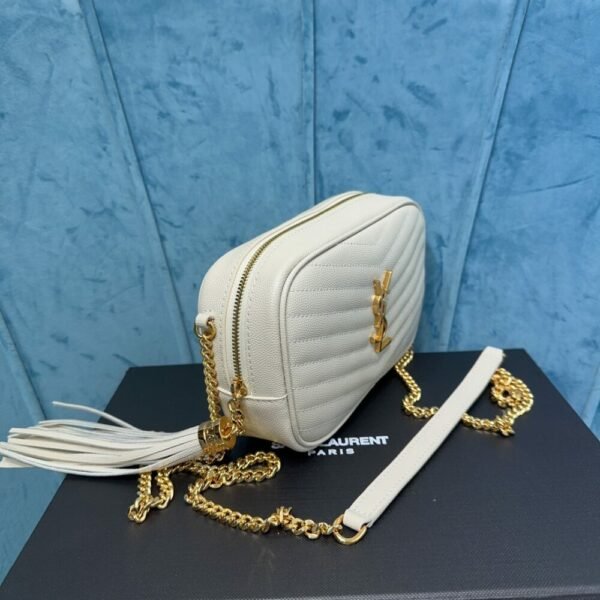 YSSL YSL luxury for women handbag shoulder bag LOU leather camera bag 18cm