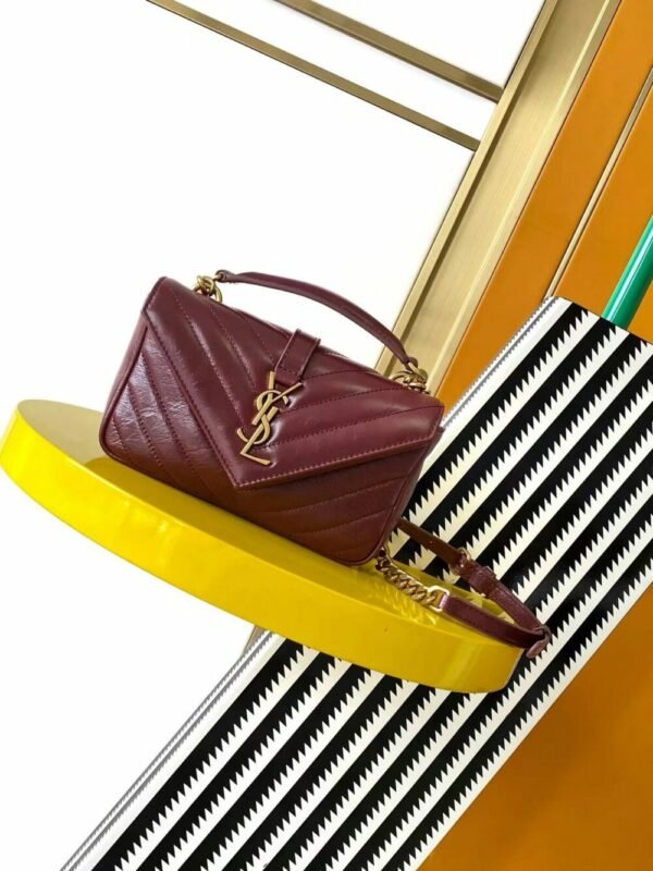 YSSL YSL luxury for women handbag shoulder bag College Messenger Bag 20cm