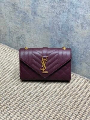 YSSL YSL luxury for women handbag shoulder envelope package 21cm