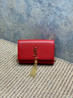 YSSL YSL luxury for women handbag shoulder Caviar Tassel Bag 20cm