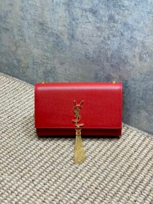YSSL YSL luxury for women handbag shoulder Caviar Tassel Bag 24cm