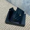 YSSL YSL luxury for women Patent leather card wallet 13.5x9.5x3cm