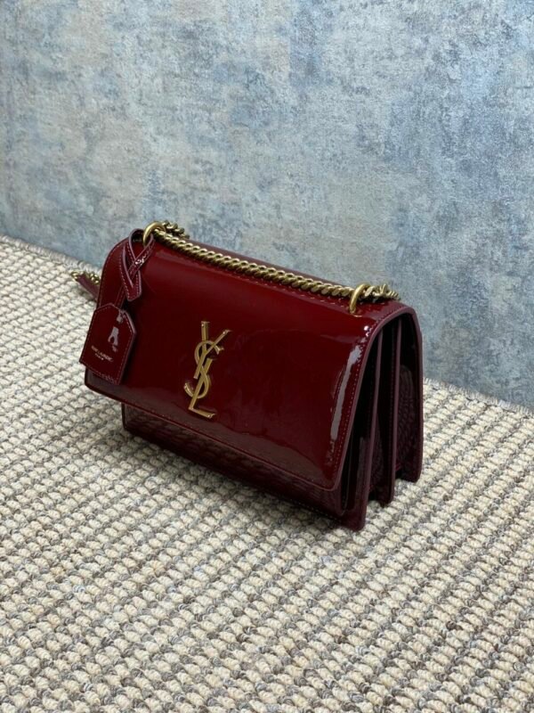 YSSL YSL luxury for women handbag shoulder Front flap pocket 22cm
