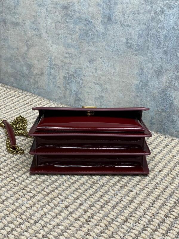 YSSL YSL luxury for women handbag shoulder Front flap pocket 22cm