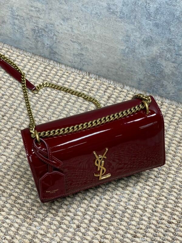 YSSL YSL luxury for women handbag shoulder Front flap pocket 22cm