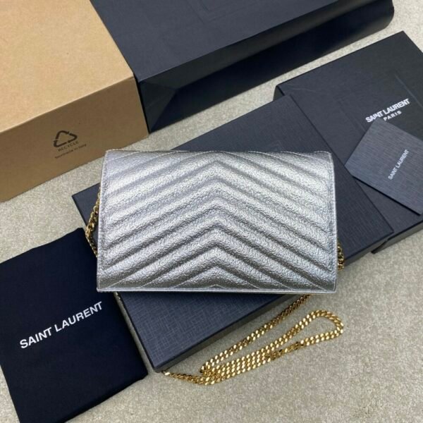 YSSL YSL luxury for women handbag shoulder Clutch Card Holder Envelope Bag 22.5cm