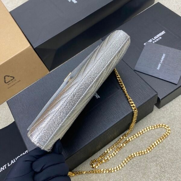 YSSL YSL luxury for women handbag shoulder Clutch Card Holder Envelope Bag 22.5cm