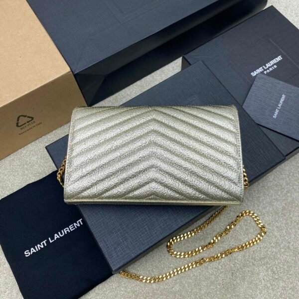 YSSL YSL luxury for women handbag shoulder Clutch Card Holder Envelope Bag 22.5cm
