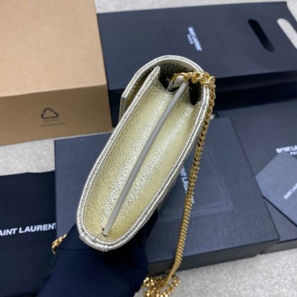 YSSL YSL luxury for women handbag shoulder Clutch Card Holder Envelope Bag 22.5cm
