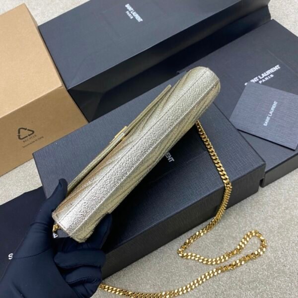 YSSL YSL luxury for women handbag shoulder Clutch Card Holder Envelope Bag 22.5cm