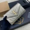 YSSL YSL luxury for women handbag shoulder Clutch Card Holder Envelope Bag 22.5cm