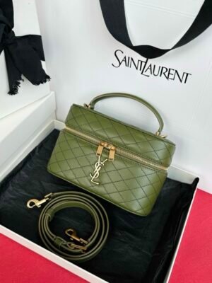 YSSL YSL luxury for women handbag shoulder bag Le Cassandre Lambskin Cosmetic Bag 18cm