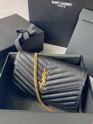 YSSL YSL luxury for women handbag shoulder bag MONOGRAM ENVELOPE BAG 22.5cm