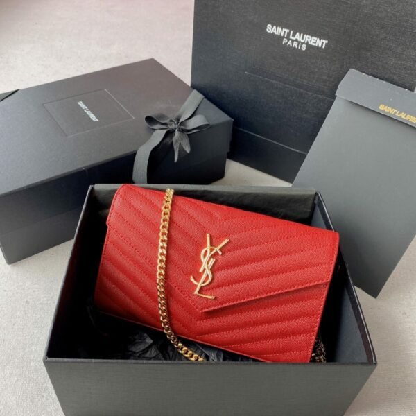 YSSL YSL luxury for women handbag shoulder bag MONOGRAM ENVELOPE BAG 22.5cm