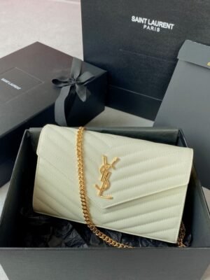 YSSL YSL luxury for women handbag shoulder bag MONOGRAM ENVELOPE BAG 22.5cm