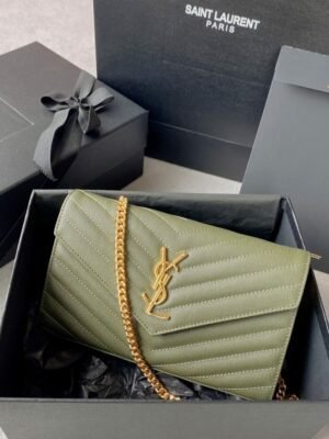 YSSL YSL luxury for women handbag shoulder bag MONOGRAM ENVELOPE BAG 22.5cm