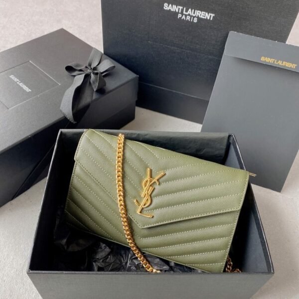 YSSL YSL luxury for women handbag shoulder bag MONOGRAM ENVELOPE BAG 22.5cm
