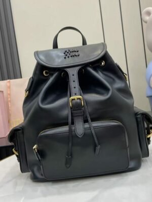 MM miuniu luxury designer fashion for women handbag shoulder bag Calfskin Backpack 29.5cm