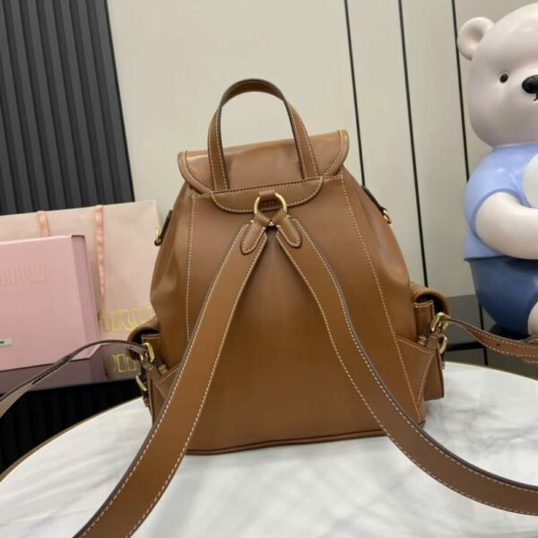 MM miuniu luxury designer fashion for women handbag shoulder bag Calfskin Backpack 29.5cm
