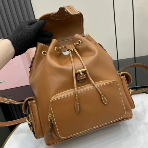 MM miuniu luxury designer fashion for women handbag shoulder bag Calfskin Backpack 29.5cm