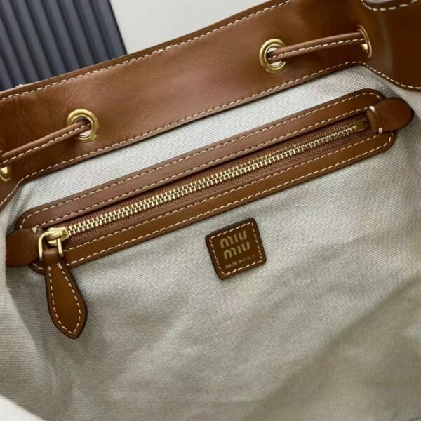 MM miuniu luxury designer fashion for women handbag shoulder bag Calfskin Backpack 29.5cm