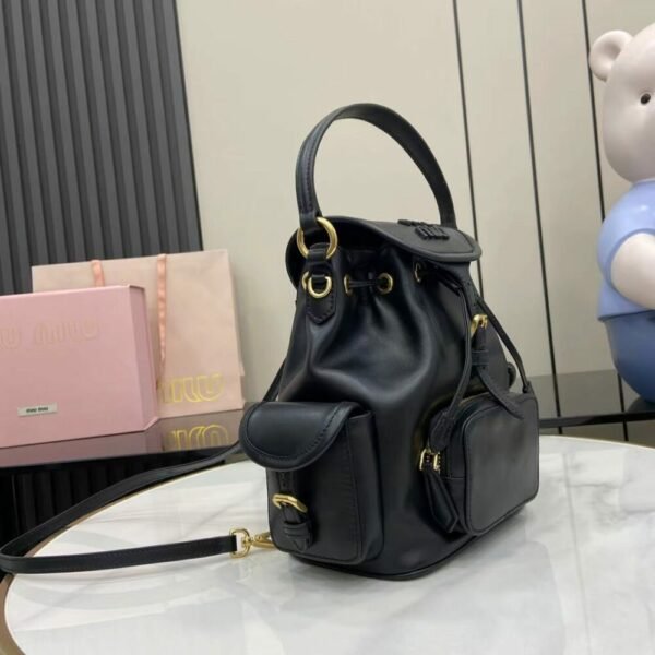 MM miuniu luxury designer fashion for women handbag shoulder bag Calfskin Backpack 22cm