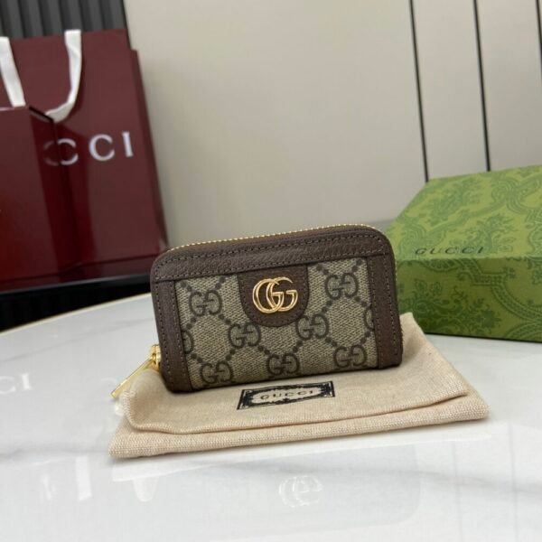 GG gucc luxury designer fashion for women wallet card holder Ophidia 10.5x 7x 2.5cm